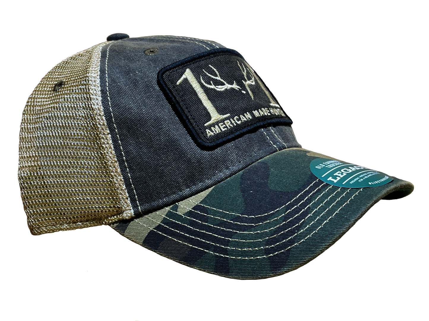 American Made Hunter | Old Favorite Trucker: Camo & Black