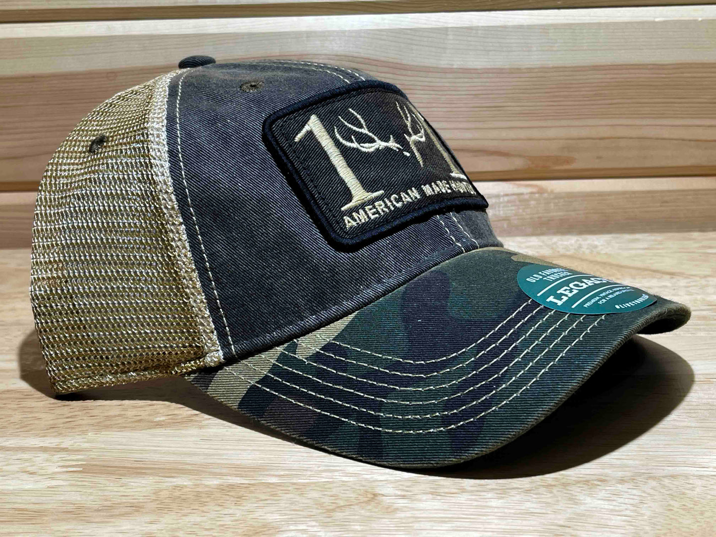 American Made Hunter | Old Favorite Trucker: Camo & Black