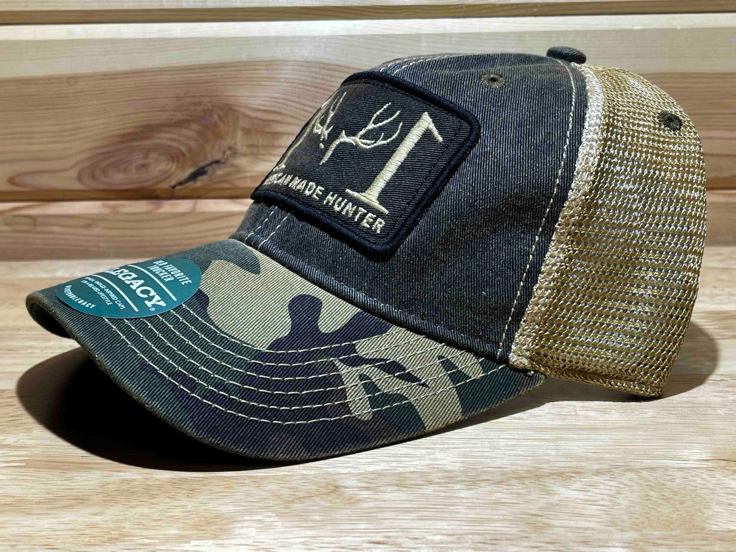 American Made Hunter | Old Favorite Trucker: Camo & Black